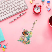 Load image into Gallery viewer, DIY Diamond Art Key Rings Lettter Keychain Supplies Gift for Kids (GJ150)
