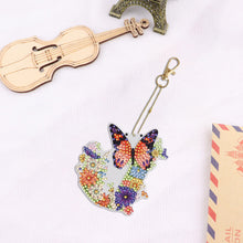 Load image into Gallery viewer, DIY Diamond Art Key Rings Lettter Keychain Supplies Gift for Kids (GJ132)
