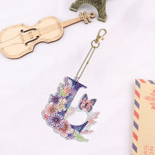 Load image into Gallery viewer, DIY Diamond Art Key Rings Lettter Keychain Supplies Gift for Kids (GJ134)
