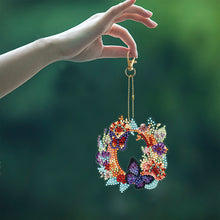 Load image into Gallery viewer, DIY Diamond Art Key Rings Lettter Keychain Supplies Gift for Kids (GJ137)
