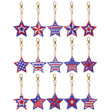 Load image into Gallery viewer, Stars DIY Keychain Supplies Double Sided Special Shaped Gift for Kids (#1)
