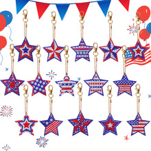 Load image into Gallery viewer, Stars DIY Keychain Supplies Double Sided Special Shaped Gift for Kids (#1)
