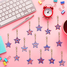 Load image into Gallery viewer, Stars DIY Keychain Supplies Double Sided Special Shaped Gift for Kids (#1)
