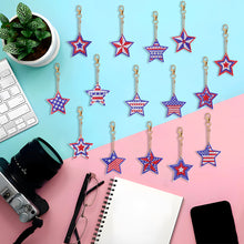 Load image into Gallery viewer, Stars DIY Keychain Supplies Double Sided Special Shaped Gift for Kids (#1)
