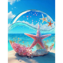 Load image into Gallery viewer, Beach Starfish 20*30CM(Canvas) Full Square Drill Diamond Painting
