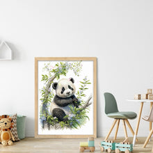 Load image into Gallery viewer, Panda (40*55CM) 11CT 3 Stamped Cross Stitch
