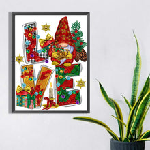 Load image into Gallery viewer, Christmas Alphabet 30*40CM(Canvas) Partial Special Shaped Drill Diamond Painting
