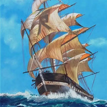 Load image into Gallery viewer, Sailboat 30*30CM(Canvas) Full Round Drill Diamond Painting
