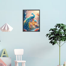 Load image into Gallery viewer, Fantasy Peacock 30*40CM(Canvas) Full Round Drill Diamond Painting
