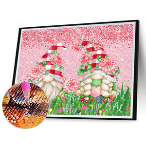 Two Goblins 40*30CM(Canvas) Full Round Drill Diamond Painting