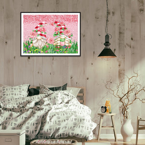 Two Goblins 40*30CM(Canvas) Full Round Drill Diamond Painting