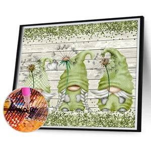 Three Goblins 40*30CM(Canvas) Full Round Drill Diamond Painting
