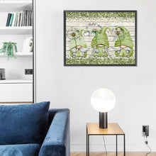 Load image into Gallery viewer, Three Goblins 40*30CM(Canvas) Full Round Drill Diamond Painting
