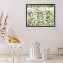 Load image into Gallery viewer, Three Goblins 40*30CM(Canvas) Full Round Drill Diamond Painting
