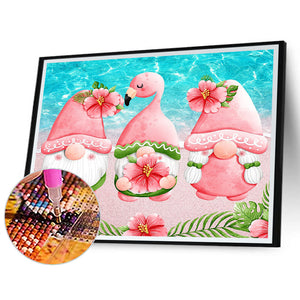 Three Goblins 40*30CM(Canvas) Full Round Drill Diamond Painting