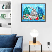 Load image into Gallery viewer, Three Goblins 40*30CM(Canvas) Full Round Drill Diamond Painting
