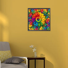 Load image into Gallery viewer, Blooming Sunflower 30*30CM(Canvas) Full Round Drill Diamond Painting
