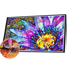 Load image into Gallery viewer, Sunflower Glass Painting 40*30CM(Canvas) Full Round Drill Diamond Painting
