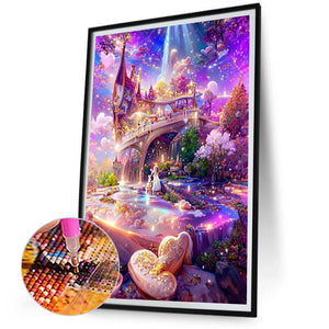 Colorful Flowers 20*30CM(Canvas) Full Round Drill Diamond Painting