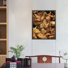 Load image into Gallery viewer, Goldfish Cat 40*50CM(Picture) Full Square Drill Diamond Painting
