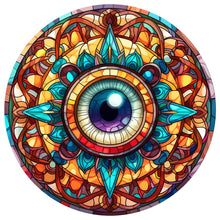 Load image into Gallery viewer, Eyeball Mandala 30*30CM(Canvas) Full Round Drill Diamond Painting
