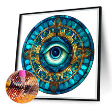 Load image into Gallery viewer, Eyeball Mandala 30*30CM(Canvas) Full Round Drill Diamond Painting
