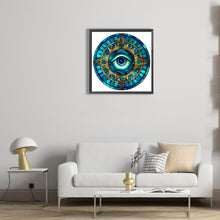 Load image into Gallery viewer, Eyeball Mandala 30*30CM(Canvas) Full Round Drill Diamond Painting
