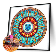 Load image into Gallery viewer, Eyeball Mandala 30*30CM(Canvas) Full Round Drill Diamond Painting
