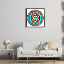 Load image into Gallery viewer, Eyeball Mandala 30*30CM(Canvas) Full Round Drill Diamond Painting
