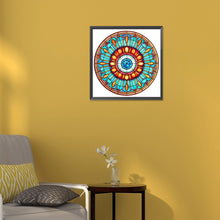 Load image into Gallery viewer, Eyeball Mandala 30*30CM(Canvas) Full Round Drill Diamond Painting
