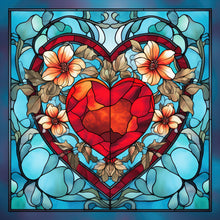 Load image into Gallery viewer, Love Flowers (40*40CM) 11CT 3 Stamped Cross Stitch
