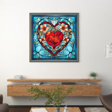 Load image into Gallery viewer, Love Flowers (40*40CM) 11CT 3 Stamped Cross Stitch
