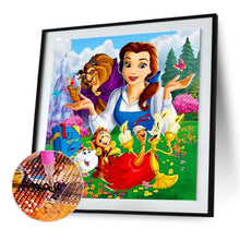 Load image into Gallery viewer, Beauty And The Beast 30*30CM(Canvas) Full Round Drill Diamond Painting
