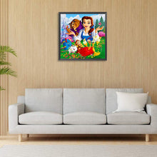 Load image into Gallery viewer, Beauty And The Beast 30*30CM(Canvas) Full Round Drill Diamond Painting
