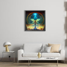 Load image into Gallery viewer, Winged Angel 40*40CM(Picture) Full Round Drill Diamond Painting
