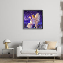 Load image into Gallery viewer, Winged Angel 40*40CM(Picture) Full Round Drill Diamond Painting
