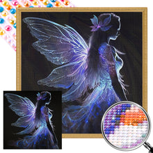 Load image into Gallery viewer, Winged Angel 40*40CM(Picture) Full Round Drill Diamond Painting
