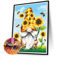 Load image into Gallery viewer, Sunflower Gnome 30*40CM(Canvas) Full Round Drill Diamond Painting
