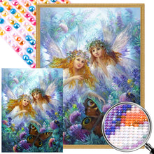 Load image into Gallery viewer, Angel Girl 40*55CM(Picture) Full Round Drill Diamond Painting
