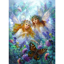 Load image into Gallery viewer, Angel Girl 40*55CM(Picture) Full Round Drill Diamond Painting
