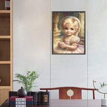 Load image into Gallery viewer, Angel Girl 40*55CM(Picture) Full Round Drill Diamond Painting
