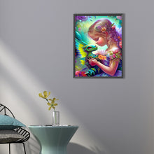 Load image into Gallery viewer, Angel Girl 40*55CM(Picture) Full Round Drill Diamond Painting
