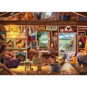 Pastoral Farm 55*40CM(Picture) Full Round Drill Diamond Painting