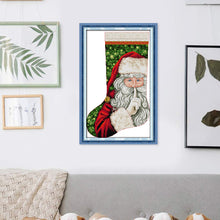 Load image into Gallery viewer, Santa Claus (37*53CM) 16CT 2 Stamped Cross Stitch
