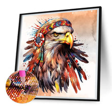 Load image into Gallery viewer, Indian Style Eagle 30*30CM(Canvas) Full Round Drill Diamond Painting
