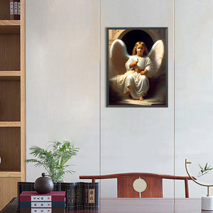 Angel 30*40CM(Canvas) Full Round Drill Diamond Painting