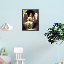 Load image into Gallery viewer, Angel 30*40CM(Canvas) Full Round Drill Diamond Painting
