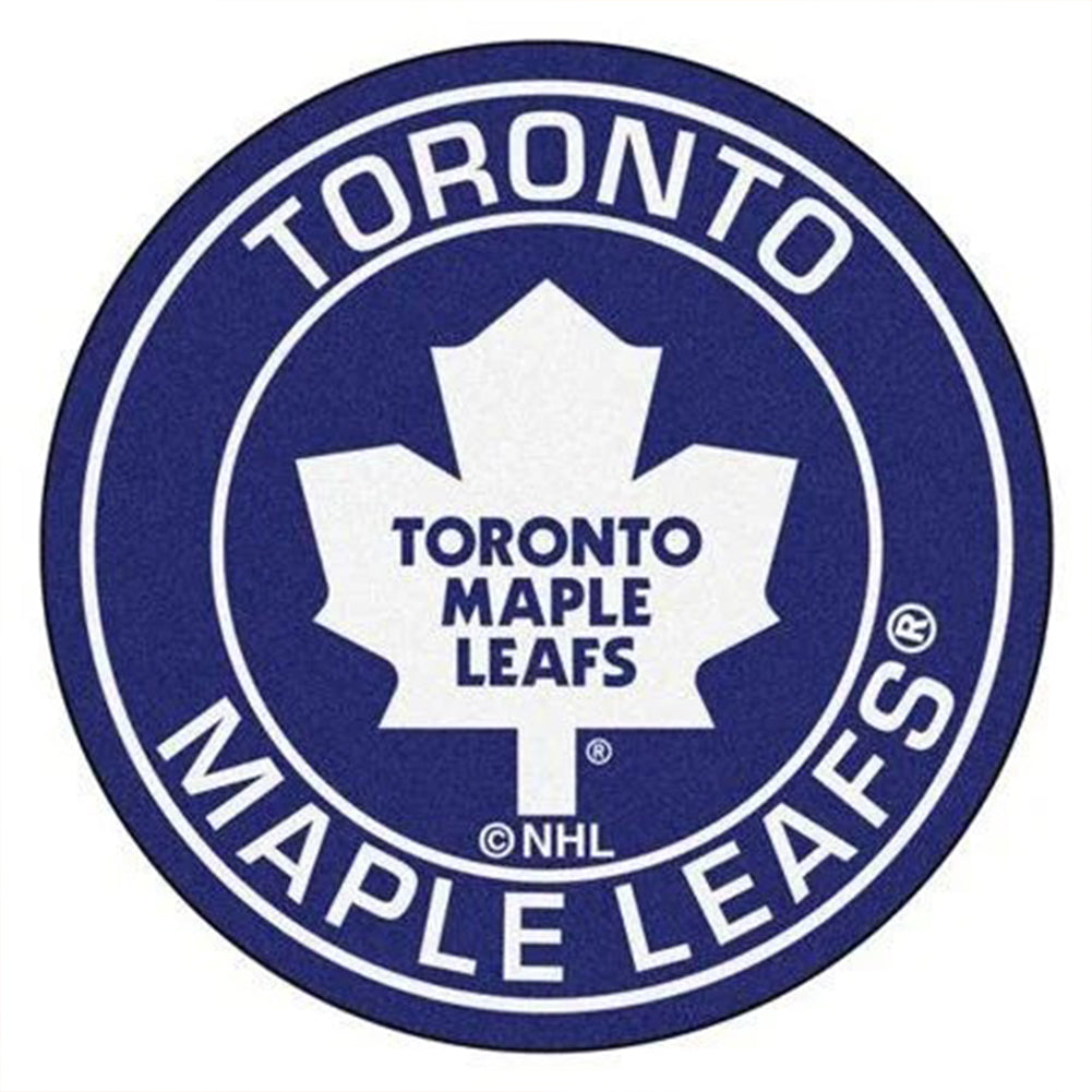 Nfl Toronto Maple Leafs 30*30CM(Canvas) Full Round Drill Diamond Painting