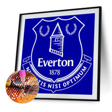 Load image into Gallery viewer, Everton Football Club 40*40CM(Canvas) Full Round Drill Diamond Painting
