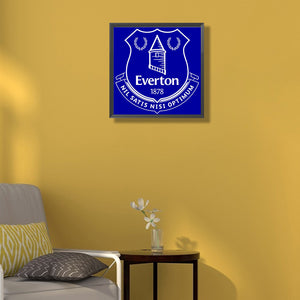 Everton Football Club 40*40CM(Canvas) Full Round Drill Diamond Painting